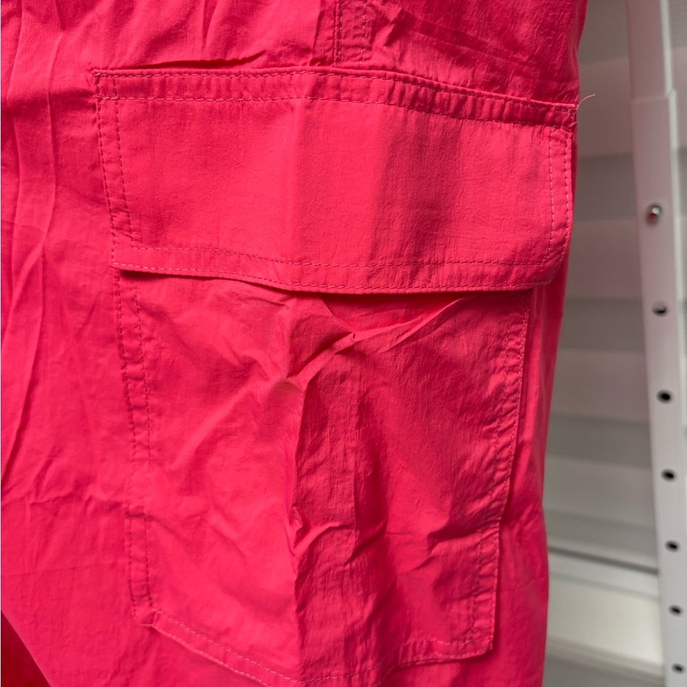 NWT Anthropologie Daily Practice Base Jump Parachute Pants Size XLP - Picture 3 of 11